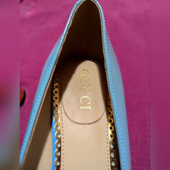 Gucci Kitten Heel Mary Janes - Picture 2 of 8